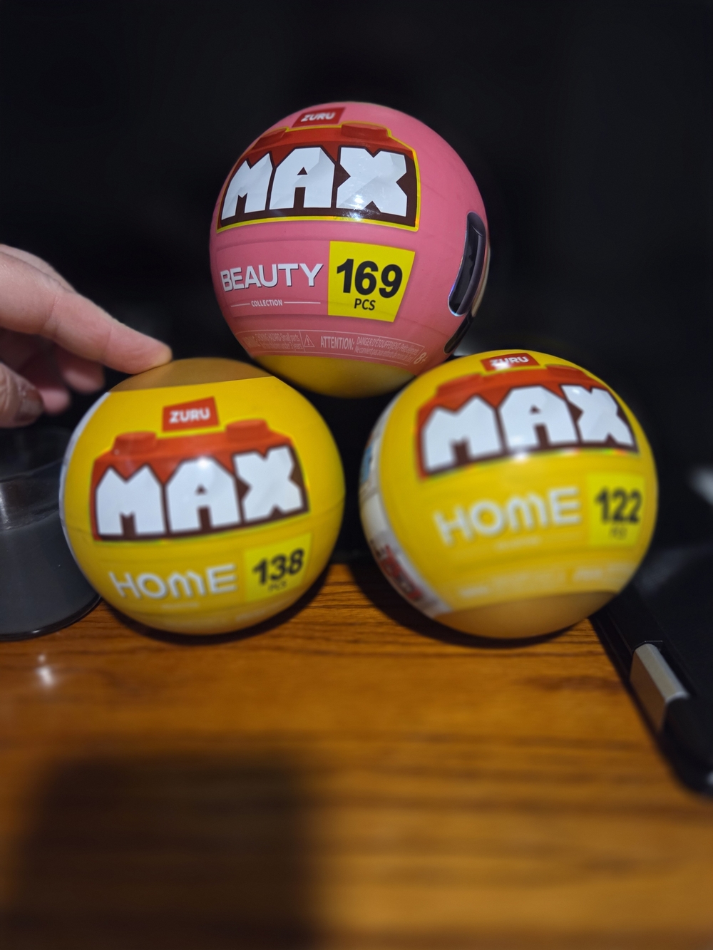 Squishie Ice cream & Bundle Of 3 New Sealed Zuru MAX Surprise Collectible Egg